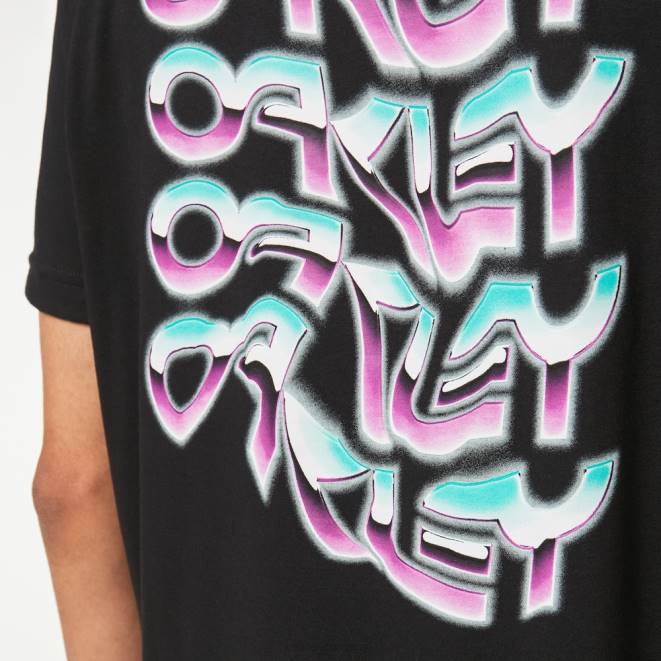 Oakley pană de curent tricou twisted wave b1b rc haine 620J2568