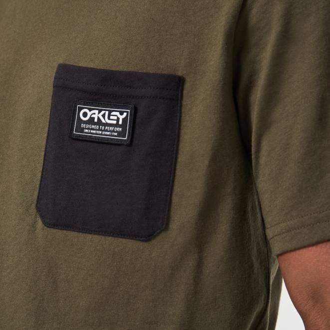 Oakley perie închisă nouă tricou clasic de buzunar b1b haine 620J2316