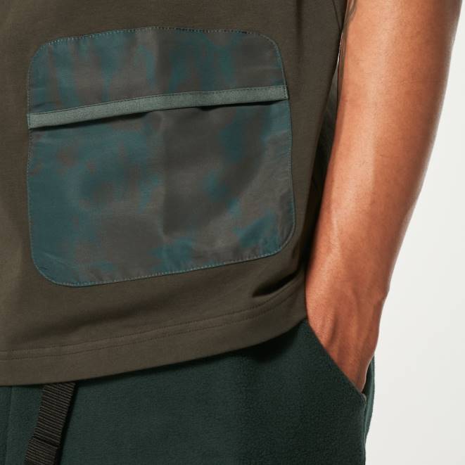 Oakley perie închisă nouă tricou de buzunar wanderlust haine 620J2333