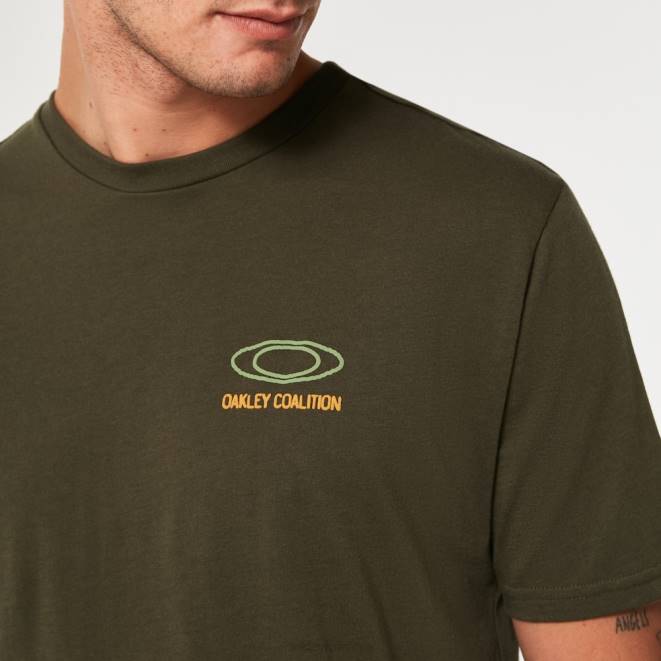 Oakley perie închisă nouă viitoarea coaliție tee haine 620J2291