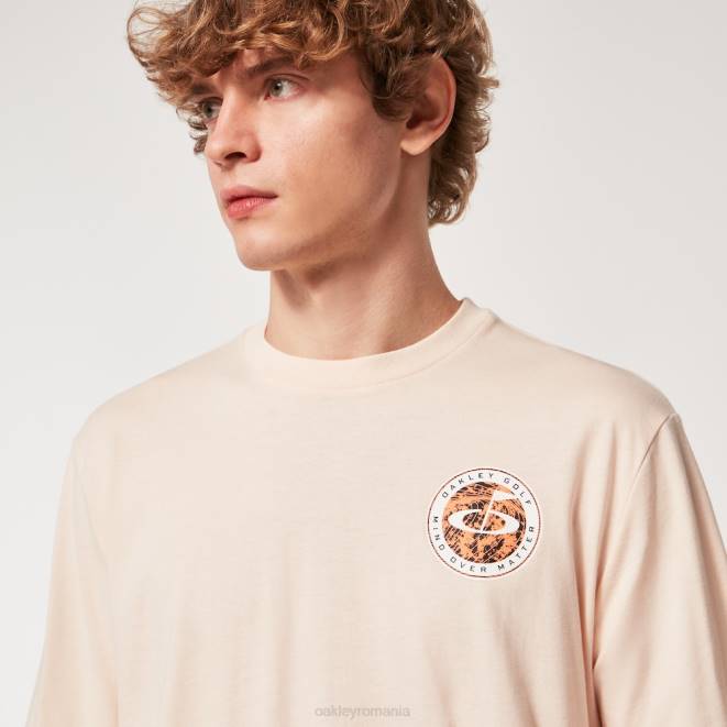 Oakley portocaliu pastel tricou pentru minte de golf haine 620J2212