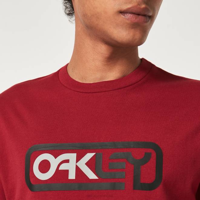 Oakley roșu de fier blocat în tricou b1b haine 620J2377