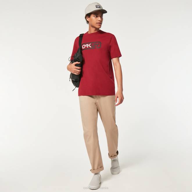Oakley roșu de fier blocat în tricou b1b haine 620J2377
