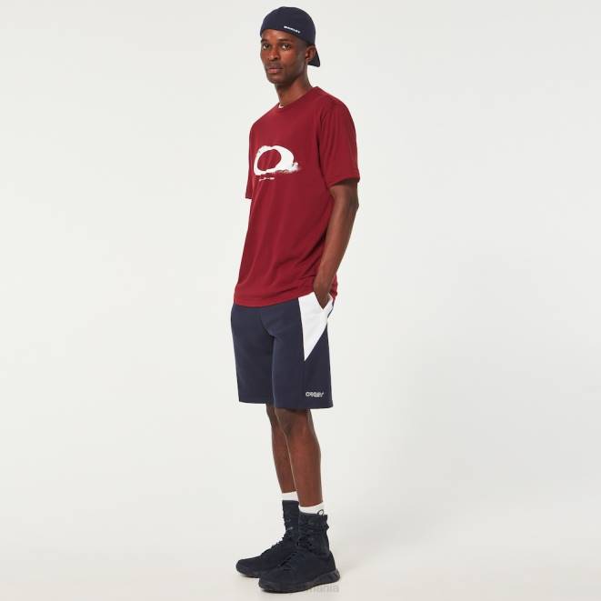 Oakley roșu de fier tricou elipse nebula haine 620J2352