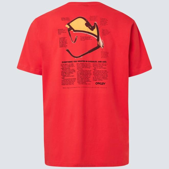 Oakley roșu mac tricou heritage eyeshade haine 620J2417