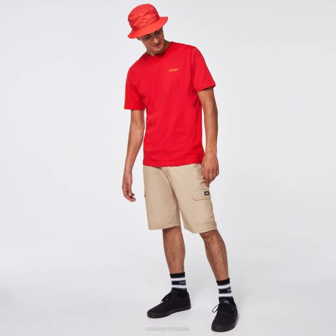 Oakley roșu mac tricou heritage eyeshade haine 620J2417