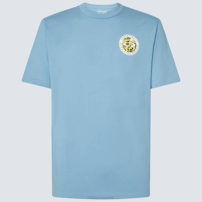 Oakley stonewash albastru tricou pentru minte de golf haine 620J2210