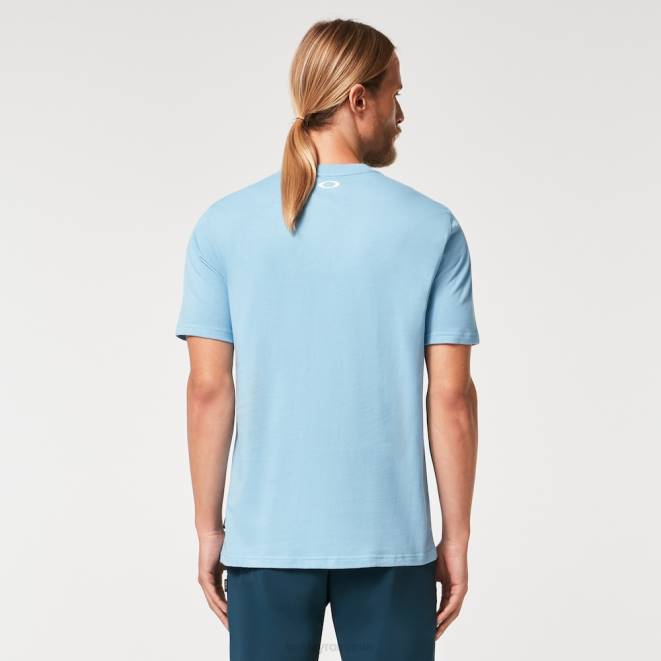 Oakley stonewash albastru tricou pentru minte de golf haine 620J2210