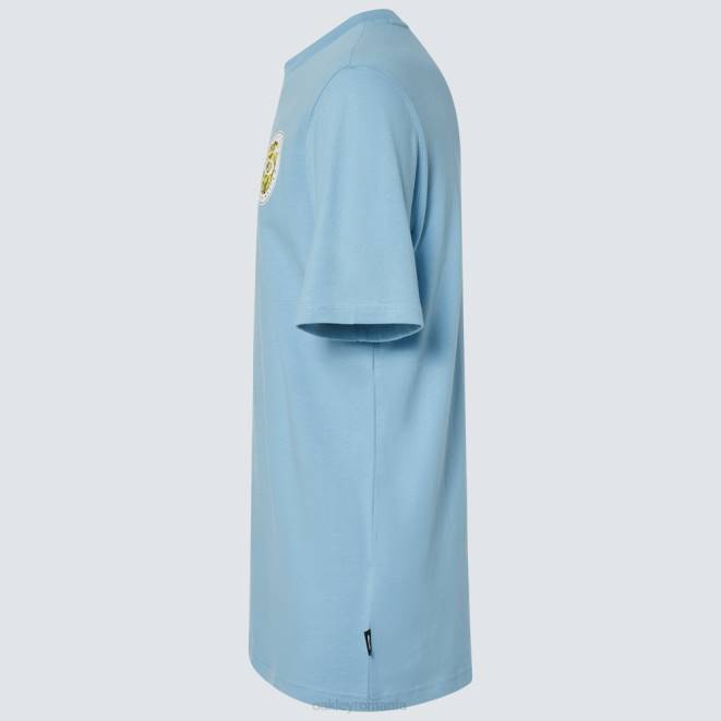 Oakley stonewash albastru tricou pentru minte de golf haine 620J2210