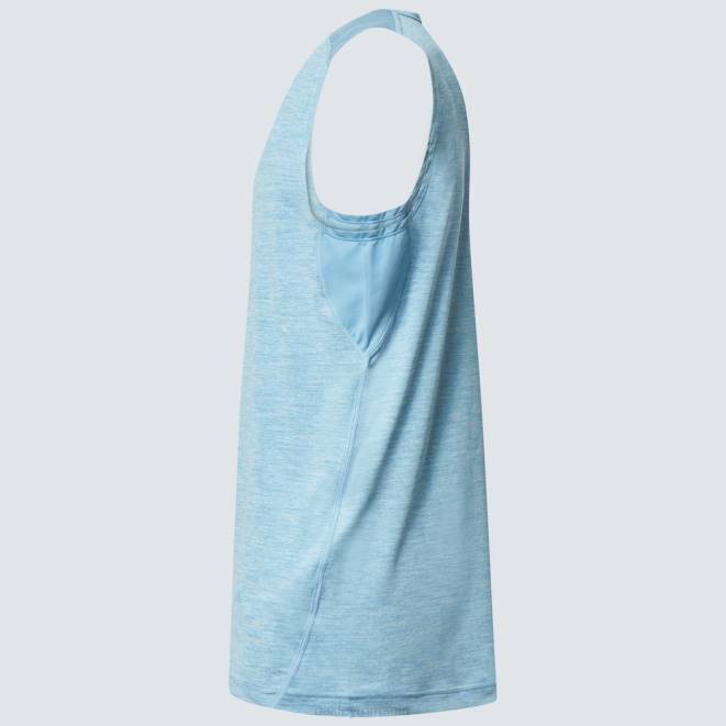 Oakley stonewash blue heather o tricou rc fără mâneci haine 620J2130