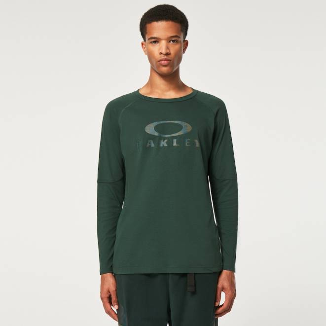 Oakley verde de vânător tricou ls wanderlust haine 620J2355