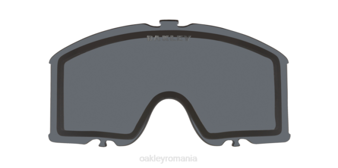 Oakley lentile gri închis lentila de înlocuire a liniei țintă ochelari 620J1701