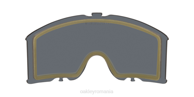Oakley lentile gri închis lentila de înlocuire a liniei țintă ochelari 620J1701