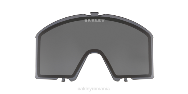 Oakley lentile gri închis linia țintă l lentilă de înlocuire ochelari 620J1693