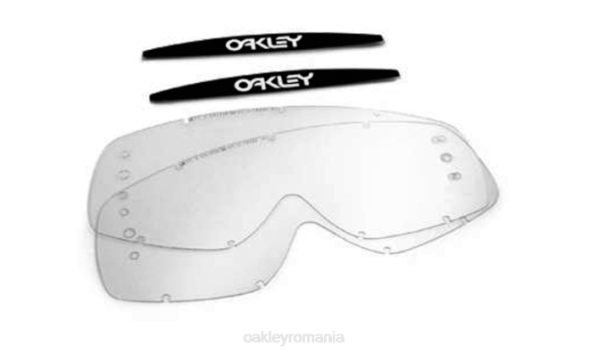Oakley clar Lentila de schimb o-frame s mx roll-off ochelari 620J1355