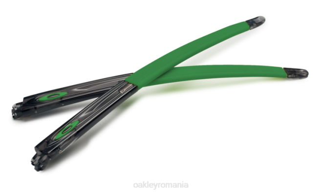 Oakley fum gri/verde Tâmple accesorii cu pas încrucișat ochelari 620J2006