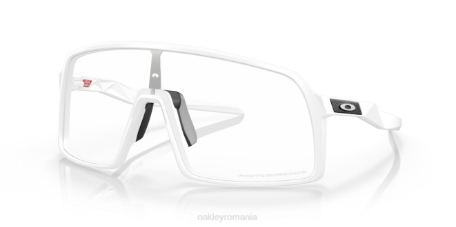 Oakley Lentile fotocromatice cu iridiu clar până la negru, cadru alb mat sutro ochelari 620J91