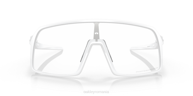 Oakley Lentile fotocromatice cu iridiu clar până la negru, cadru alb mat sutro ochelari 620J91
