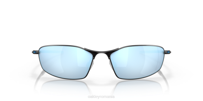 Oakley Lentile polarizate prizm deep water, rama neagra satinata mustăţi ochelari 620J367