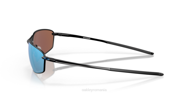 Oakley Lentile polarizate prizm deep water, rama neagra satinata mustăţi ochelari 620J367
