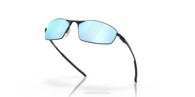 Oakley Lentile polarizate prizm deep water, rama neagra satinata mustăţi ochelari 620J367