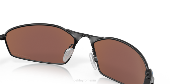 Oakley Lentile polarizate prizm deep water, rama neagra satinata mustăţi ochelari 620J367