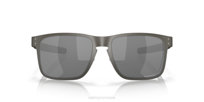 Oakley Lentile polarizate prizm negre, cadru din metal mat metal holbrook ochelari 620J352