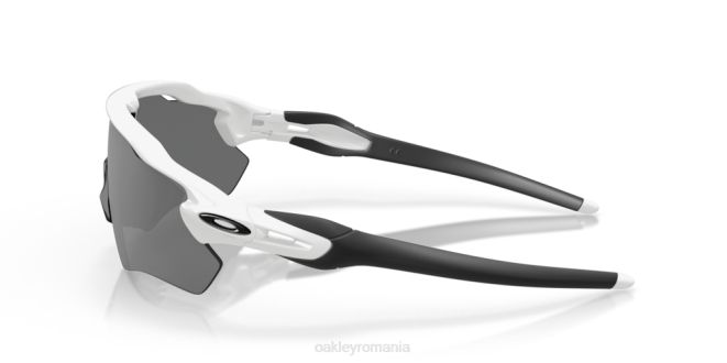 Oakley Lentile polarizate prizm negre, rama alba lustruita calea radar ev ochelari 620J39