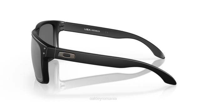 Oakley Lentile polarizate prizm negre, rama neagra mata holbrook xl ochelari 620J4