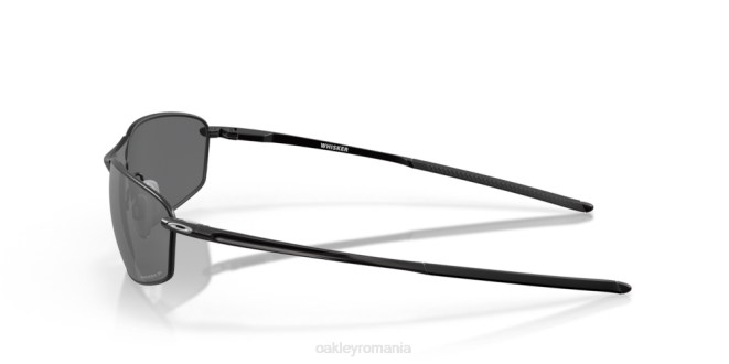 Oakley Lentile polarizate prizm negre, rama neagra satinata mustăţi ochelari 620J364