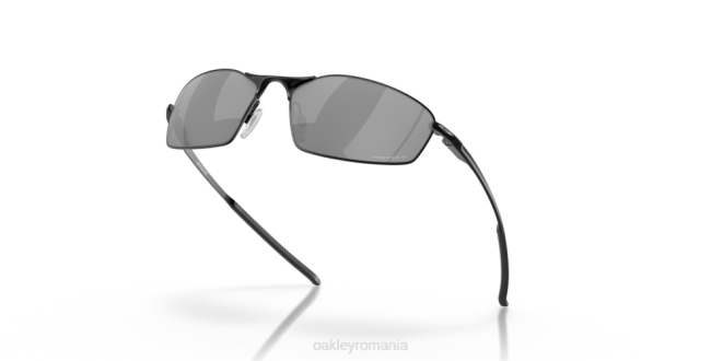 Oakley Lentile polarizate prizm negre, rama neagra satinata mustăţi ochelari 620J364