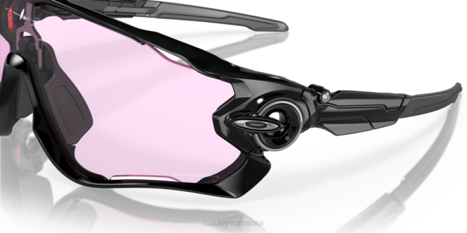 Oakley Lentile prizm cu lumină scăzută, cadru negru lustruit spărgător de fălci ochelari 620J405