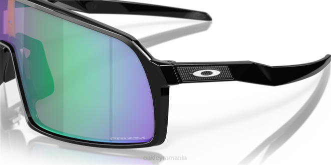Oakley Lentile prizm jade, cadru negru lustruit sutro s ochelari 620J277