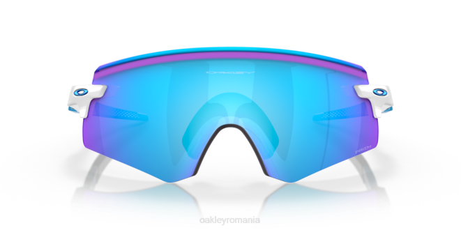 Oakley Lentile prizm safir, cadru alb lustruit codificator ochelari 620J1046