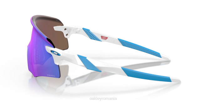 Oakley Lentile prizm safir, cadru alb lustruit codificator ochelari 620J1046