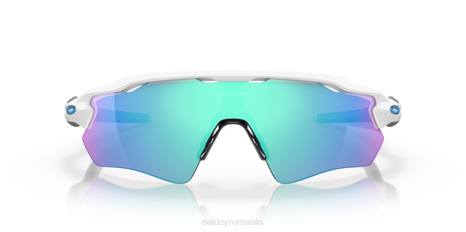 Oakley Lentile prizm safir, cadru alb lustruit culorile echipei radar ev cale ochelari 620J36