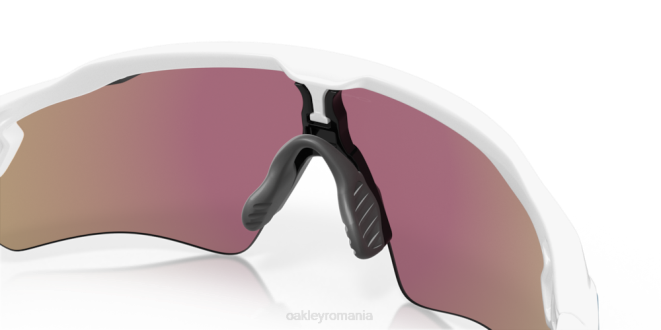 Oakley Lentile prizm safir, cadru alb lustruit culorile echipei radar ev cale ochelari 620J36