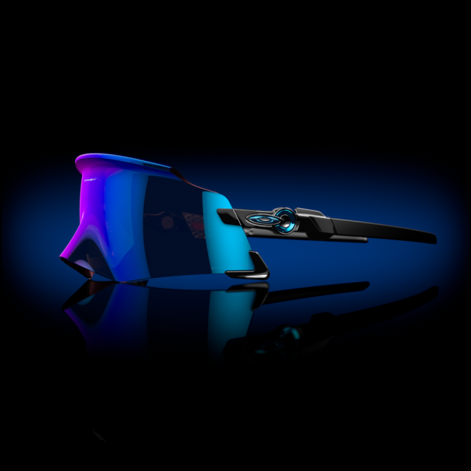 Oakley Lentile prizm safir, cadru negru lustruit kato ochelari 620J981