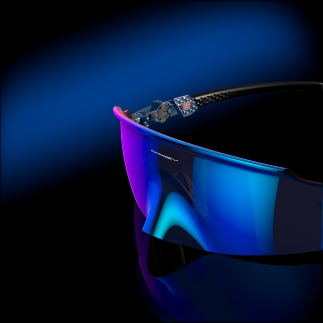 Oakley Lentile prizm safir, cadru poseidon lustruit kato ochelari 620J986