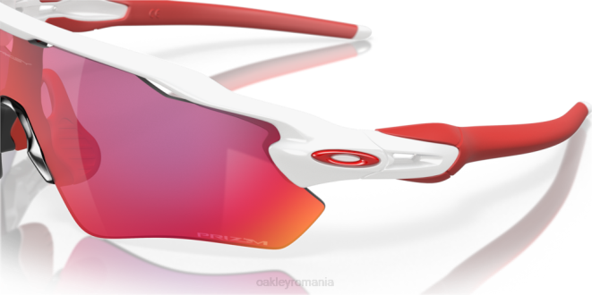 Oakley Lentile rutiere prizm, cadru alb lustruit calea radar ev ochelari 620J24