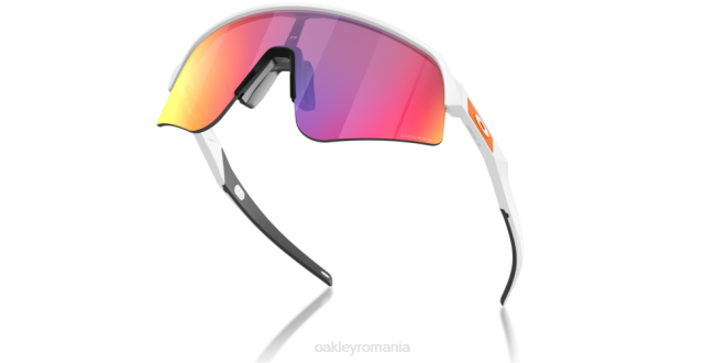Oakley Lentile rutiere prizm, cadru alb mat sutro lite sweep ochelari 620J196