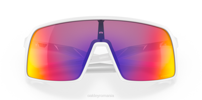 Oakley Lentile rutiere prizm, cadru alb mat sutro ochelari 620J80
