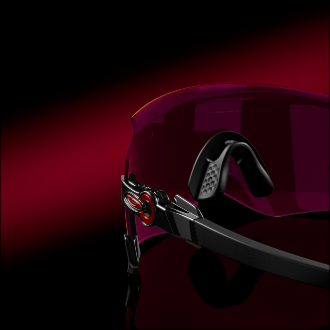 Oakley Lentile rutiere prizm, cadru negru lustruit kato ochelari 620J988