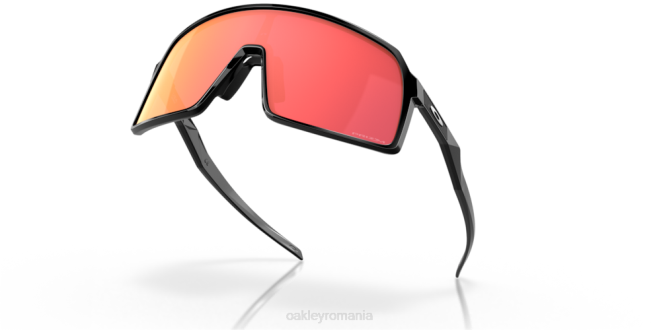 Oakley Lentile torță de zăpadă prizm, cadru negru lustruit sutro ochelari 620J87