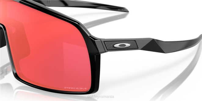 Oakley Lentile torță de zăpadă prizm, cadru negru lustruit sutro ochelari 620J87