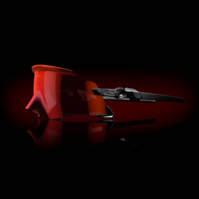 Oakley Lentile torță prizm trail, cadru negru lustruit kato ochelari 620J983