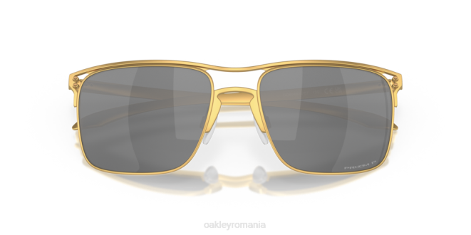 Oakley lentile polarizate prizm negre, rama aurie satinata holbrook ti ochelari 620J47