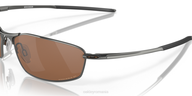 Oakley lentile polarizate prizm tungsten, rama tungsten mustăţi ochelari 620J366