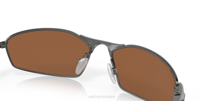 Oakley lentile polarizate prizm tungsten, rama tungsten mustăţi ochelari 620J366