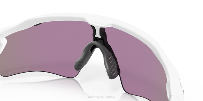 Oakley lentile prizm jade, rama alba lustruita culorile echipei radar ev cale ochelari 620J34